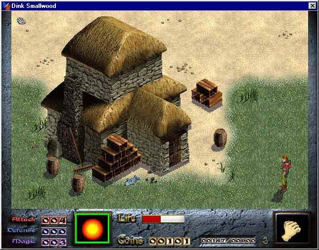 Dink Smallwood - Pilgrims Quest Gameplay.