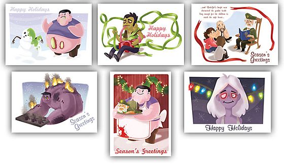 funny holiday cards. these funny holiday cards