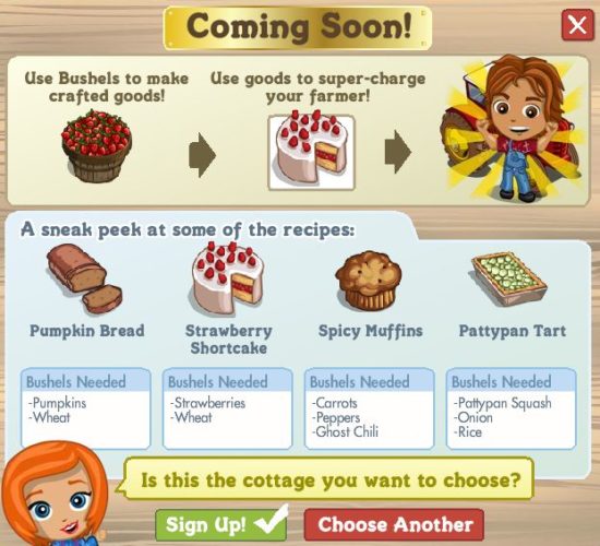 Farmville Guide On Bakery Crafting Cottage Unigamesity
