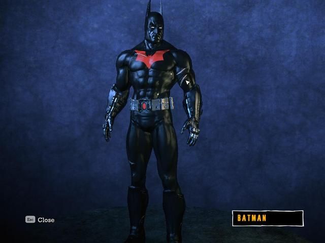 Batman of the future costume: