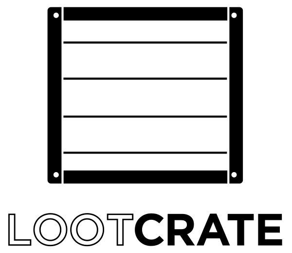 Loot Crate Logo Vertical -BLACK