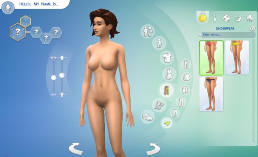 Mod sims4 nude Nudity