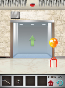 100 floors level 45 step 1