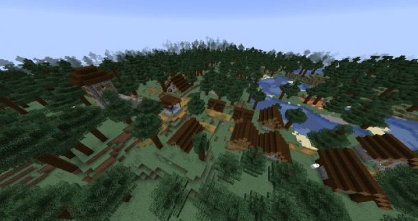 Minecraft village 