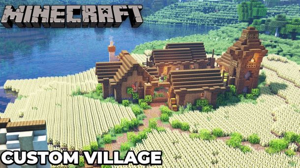 Tiny village minecraft