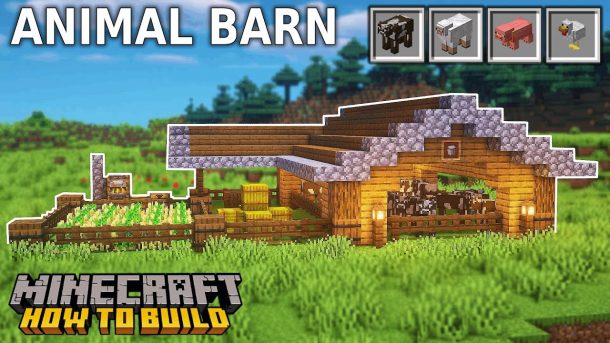 15 of The Best Minecraft Barn Ideas - Unigamesity