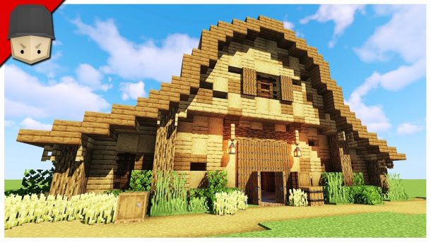 minecraft large barn 