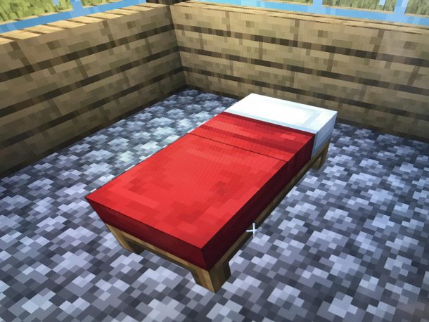 minecraft bed