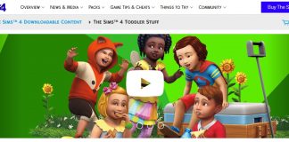 Sims 4 Toddler game