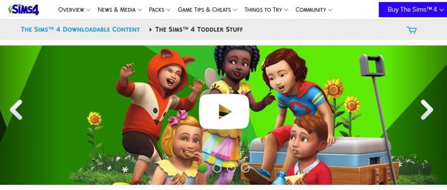 Sims 4 Toddler game