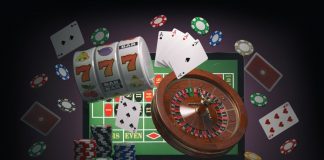 Online Gambling with cards, roulette and bonuses.