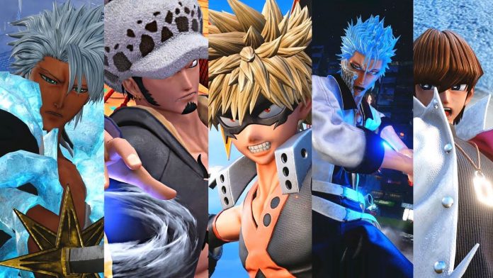 jump force characters all dlc
