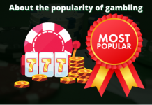 Gambling popularity.
