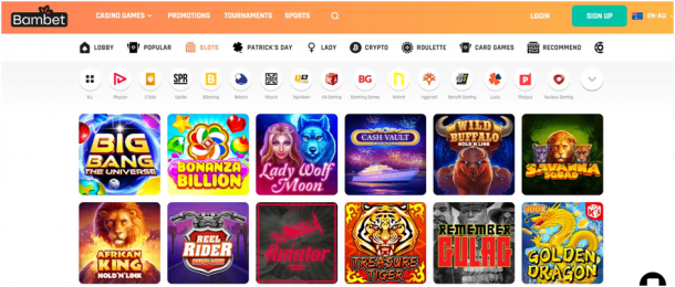 top casino games 