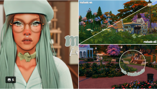 Minty Sims 4 Reshade Preset by Draeyad