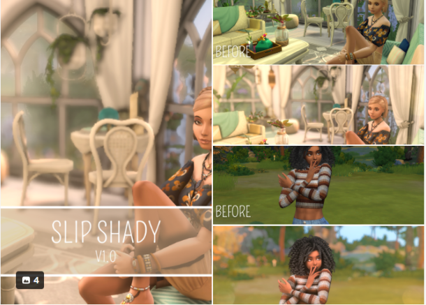 Slip Shady Sims 4 Preset by Palakoslip