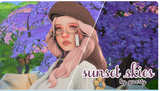 Sunset Skies Sims 4 Reshades by Qwerty
