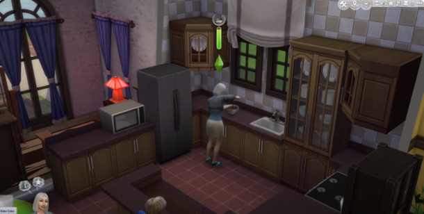 Baking A Cake In Sims 4
