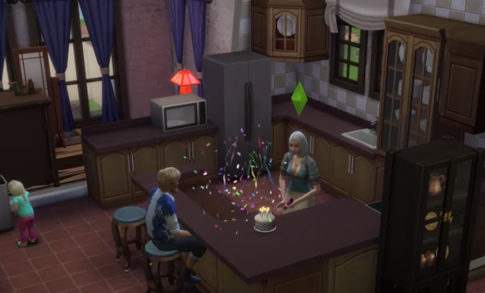 Birthday Cake in Sims 4