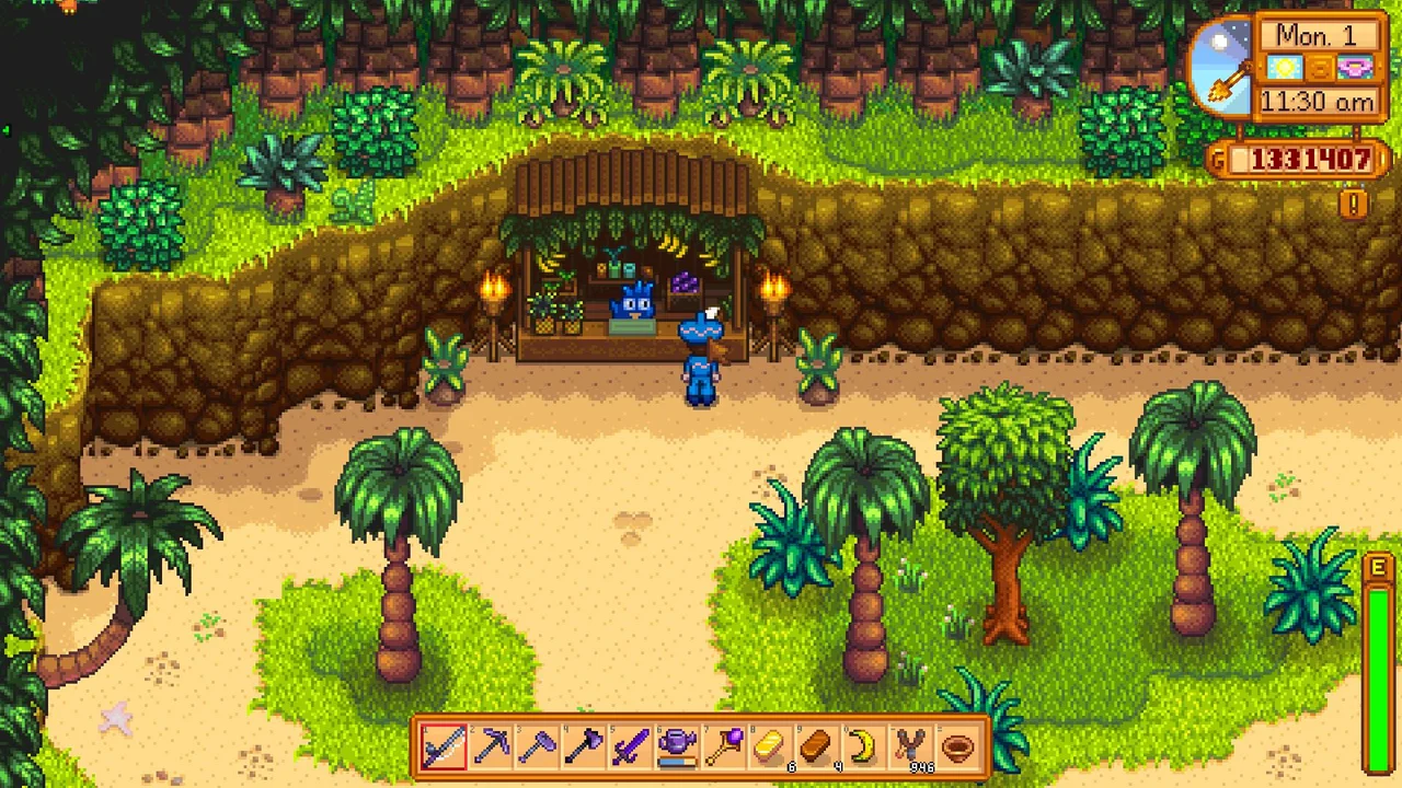 Starfish Are on Ginger Island in Stardew Valley