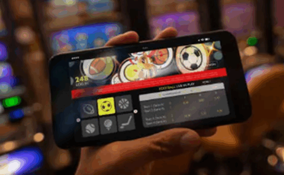 Photo of a Mobile Sports Betting Application