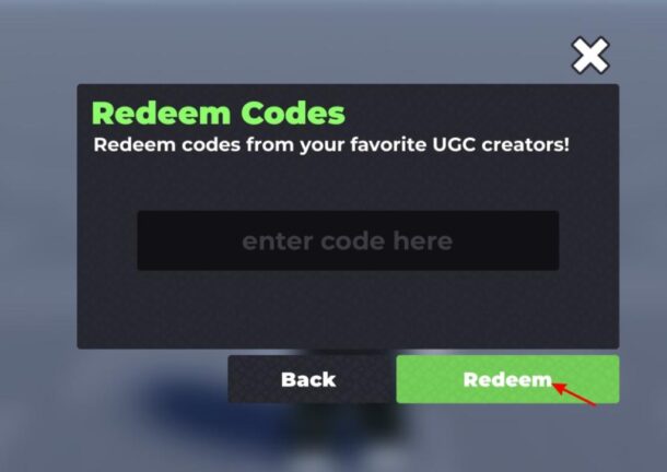 Redeem Flex UGC Codes