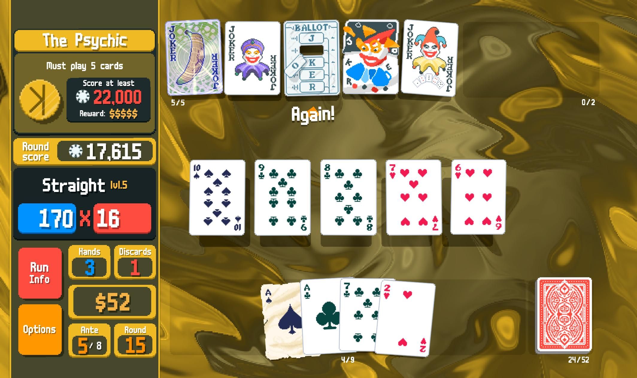 Balatro's Card Runs