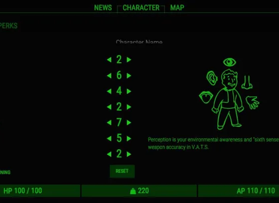 Fallout 4 Best Starting Stats