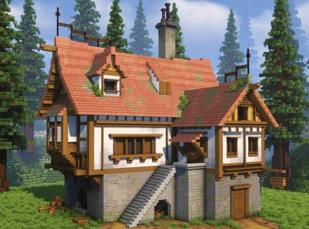 Medieval Brick Cottage