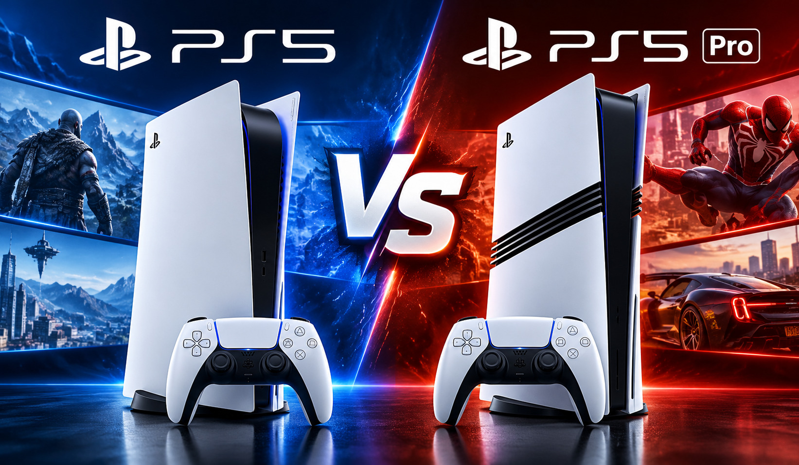 PS5 vs PS5 Pro Comparison