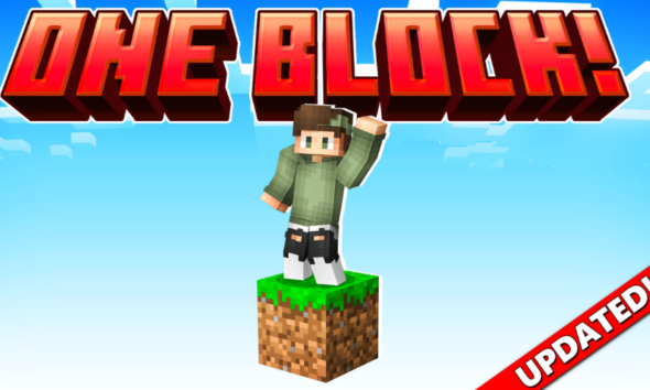 One Block Minecraft Bedrock