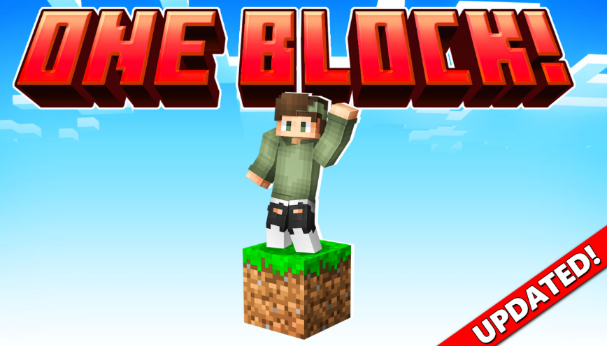 One Block Minecraft Bedrock