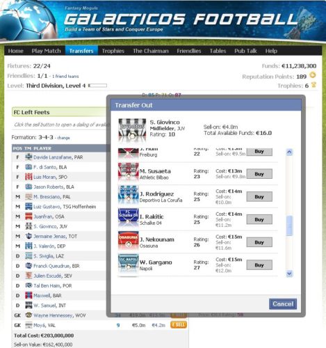 Galacticos Football – Game Review - Unigamesity