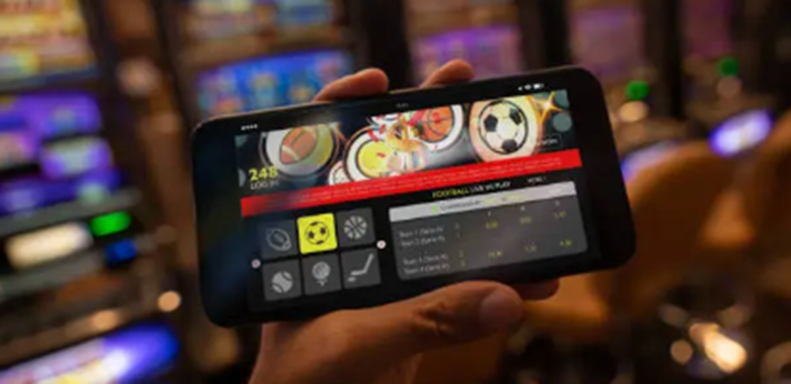 Photo of a Mobile Sports Betting Application