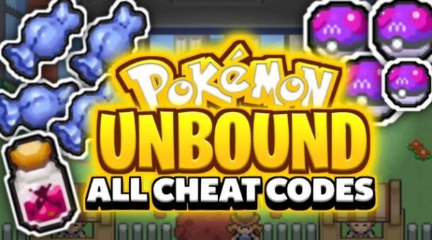 Cheat Codes in Pokémon Unbound